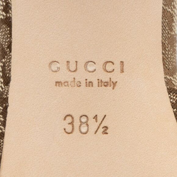 Gucci GG Canvas Horsebit Mules - Size 8.5 / 38.5 - Picture 7 of 8